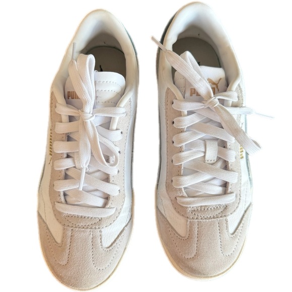 Puma Women's Club 5V5 Sneaker in white frosted blue size 6.5 - Picture 5 of 12